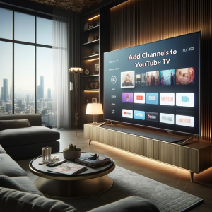 Add Channels to YouTube TV