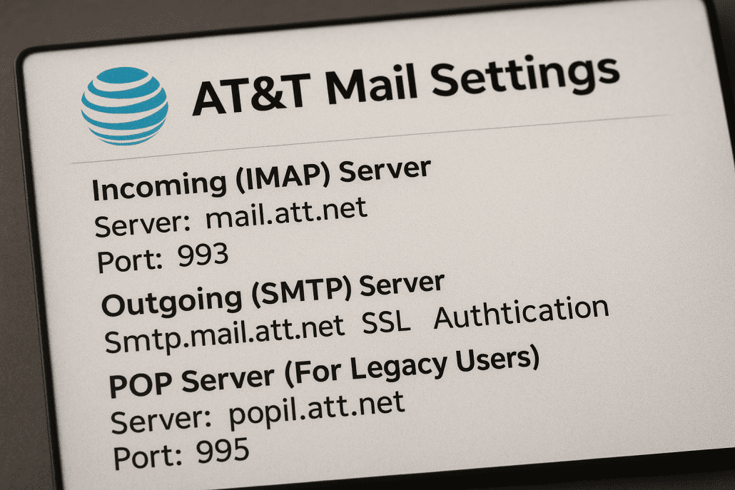 What Are ATT Mail Settings