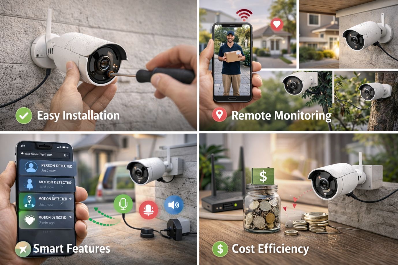 Benefits of Wireless Security Cameras
